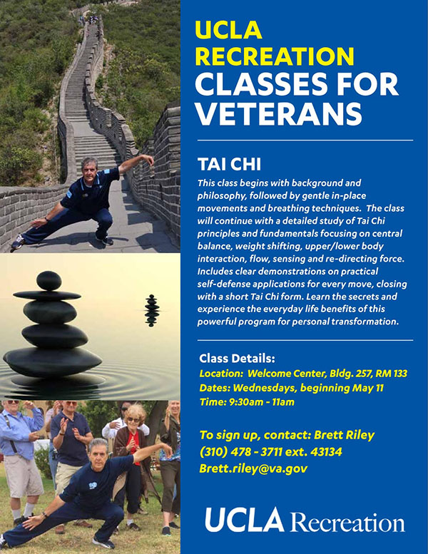 UCLA Recreation Classes for Veterans